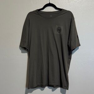 Under Armour Olive Green Short Sleeve Crew Tee